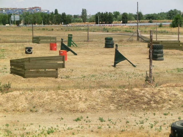 Campo de paintball en Madrid